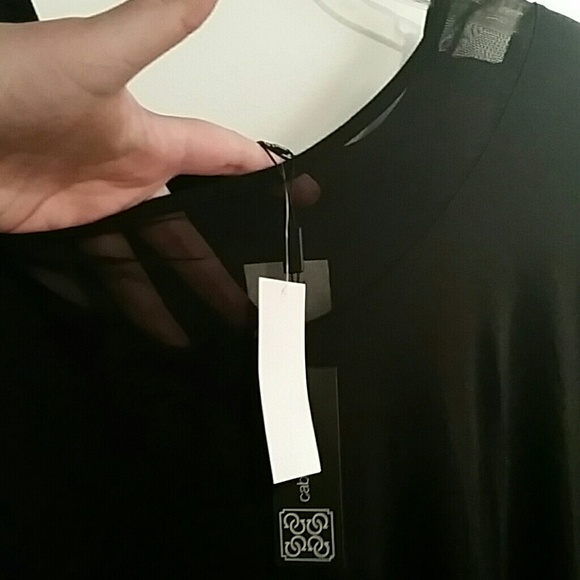 SOLD - Nwt Black top - Picture 2 of 3
